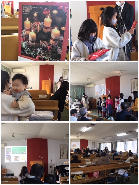 子どもクリスマス会の様子